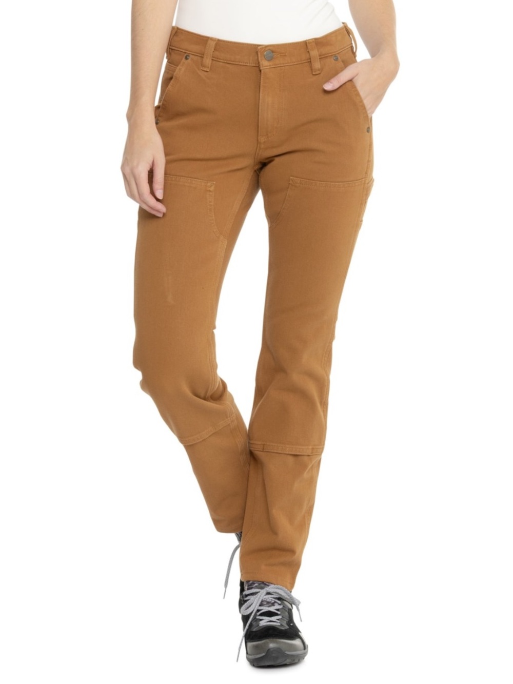 NWT Carhartt Women’s Rugged Flex Relaxed Fit Double Front Work Pants 6Tall